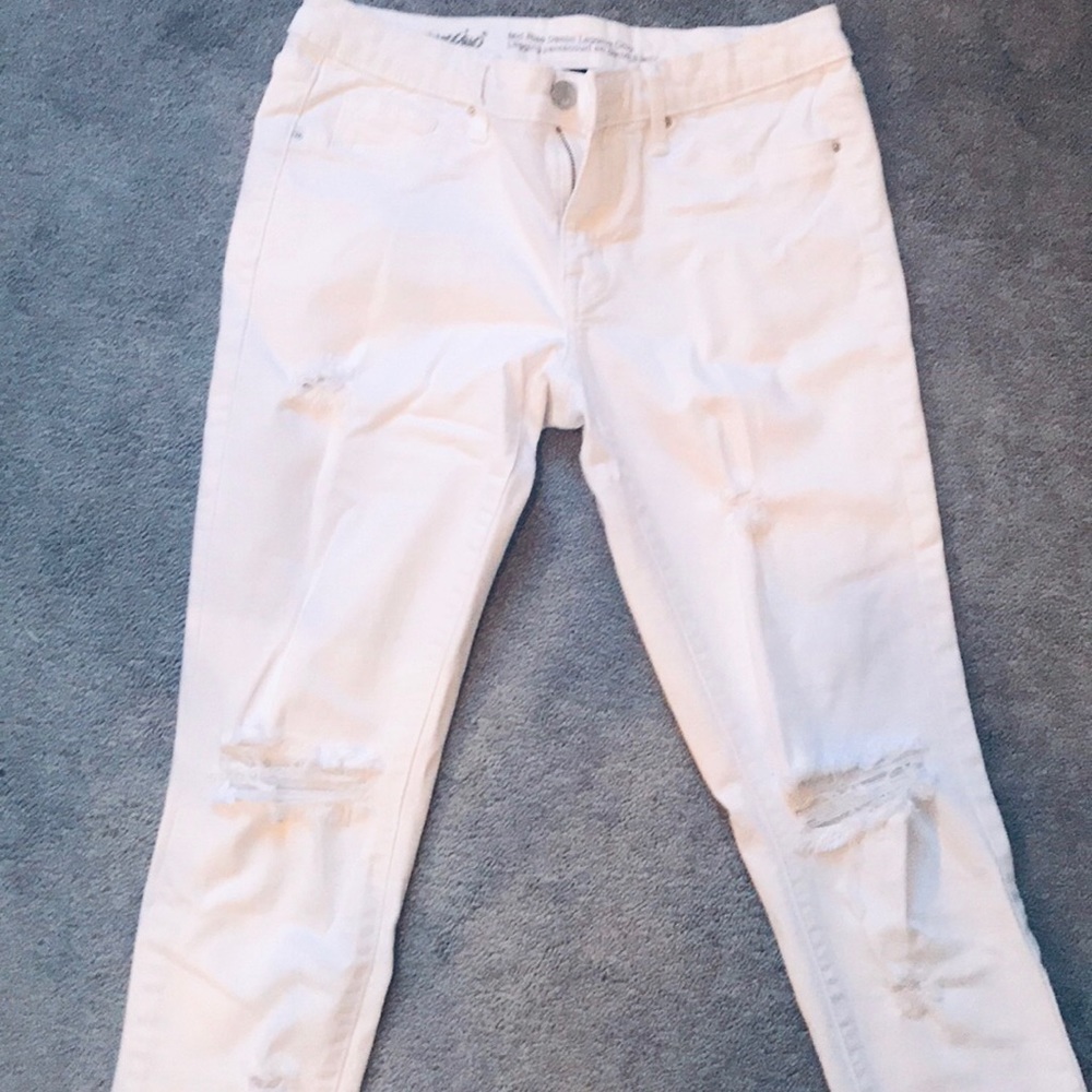 Mossimo Mid Rise cropped Jean - Picture 2 of 4